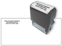 Self inking Name and Address stamp