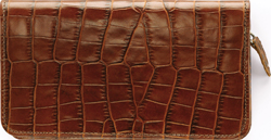 Moroccan Leather checkbook Cover