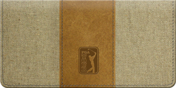 PGA TOUR Leather checkbook Cover