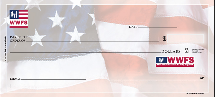 Wounded Warriors Family Support Check